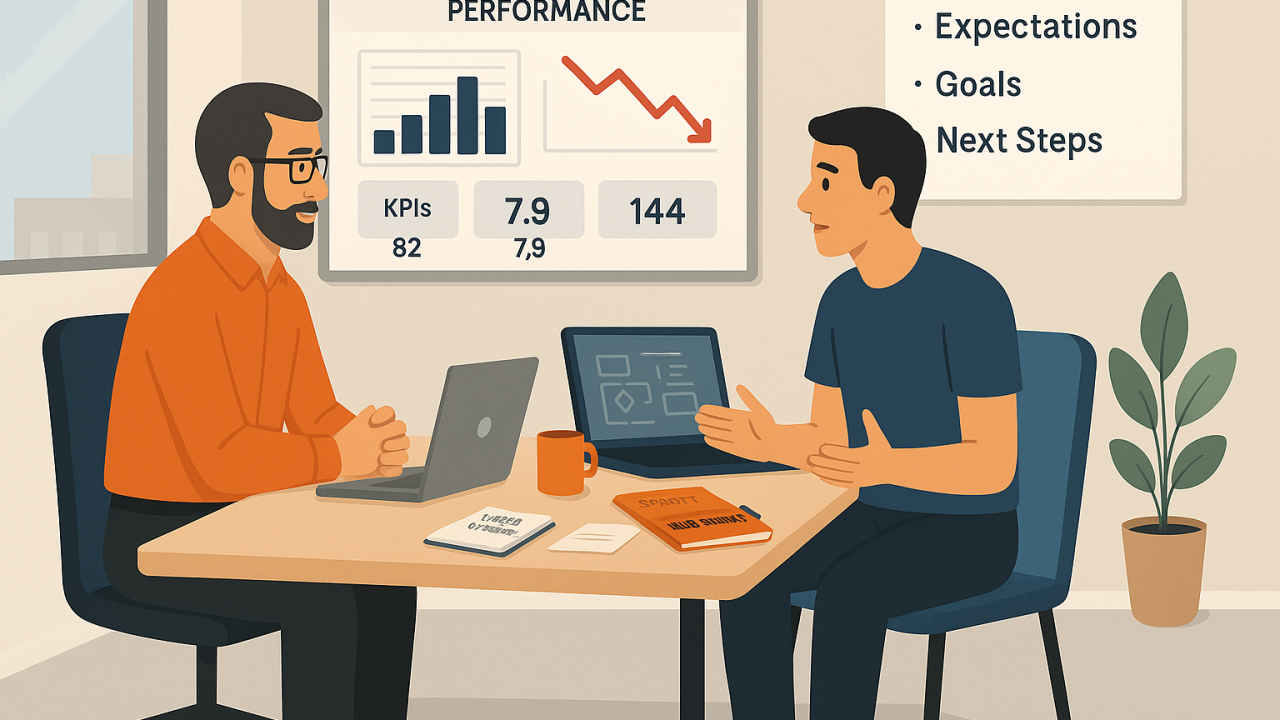 How to Give Effective Feedback That Actually Drives Growth article cover image.