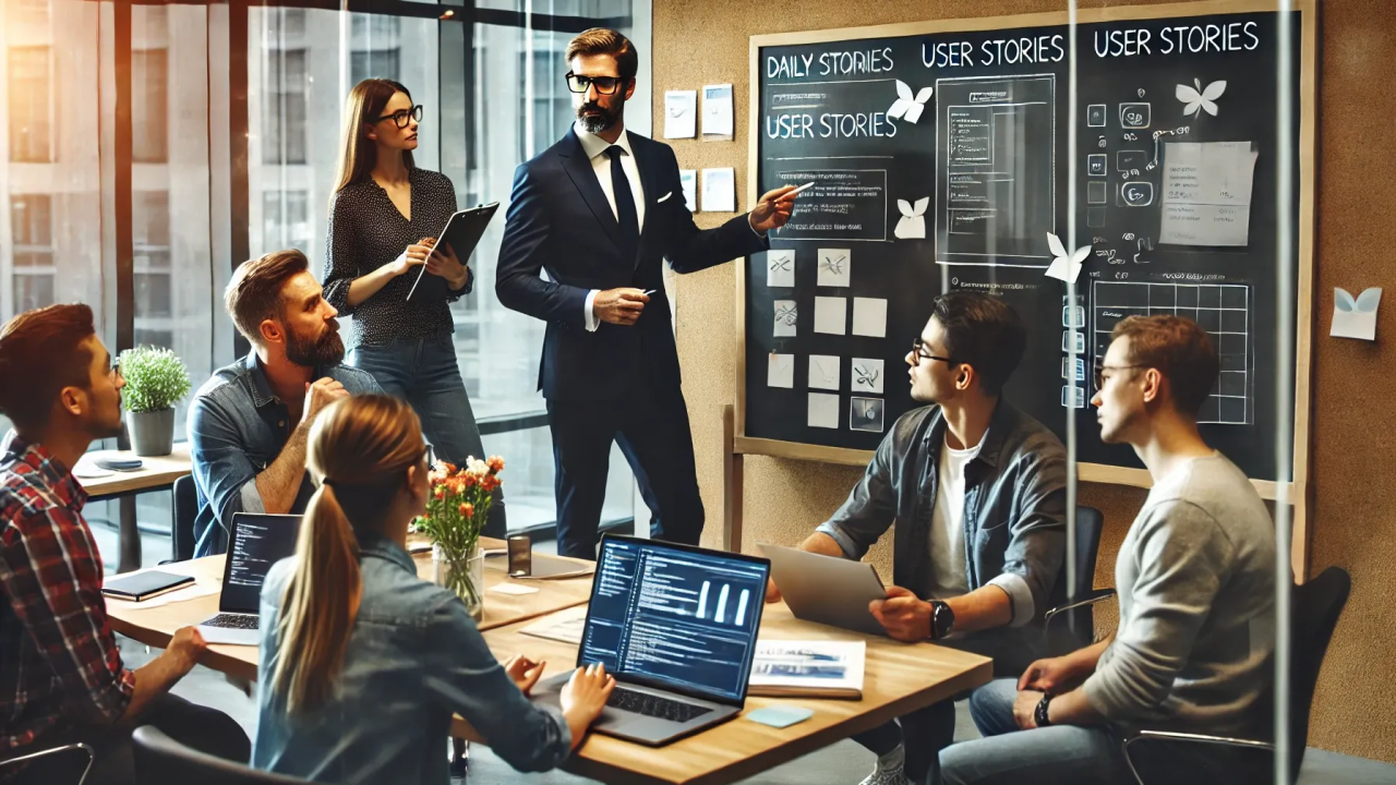 How a Good Scrum Master Empowers Teams and Drives Delivery article cover image.